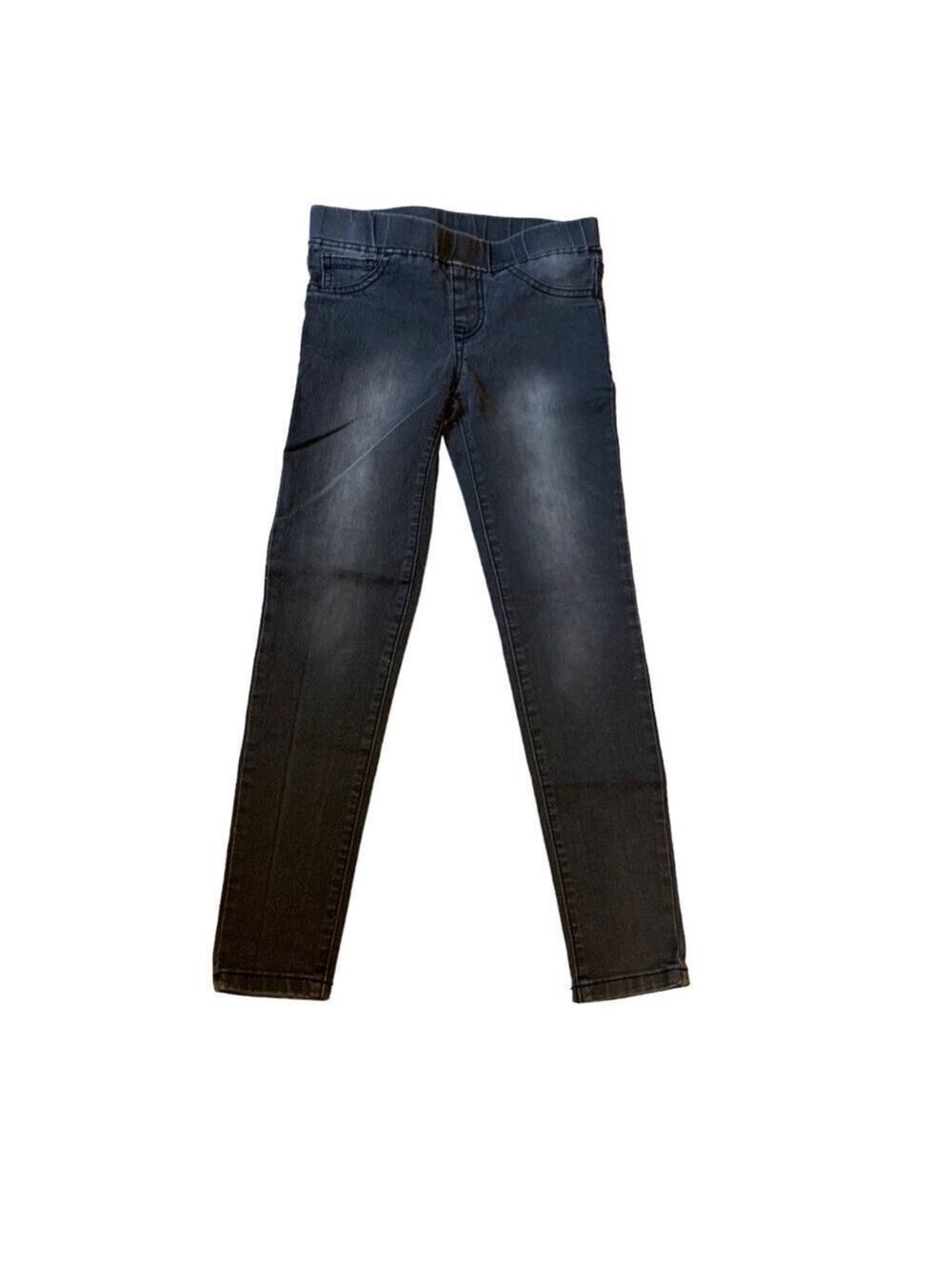 CAT & JACK Washed Black Skinny Jeggings size 7